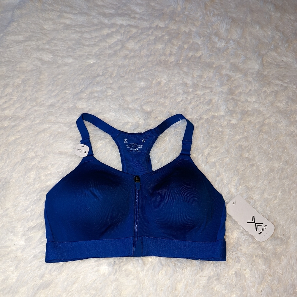 Nwt xersion high support racing blue train bra - Picture 4 of 15